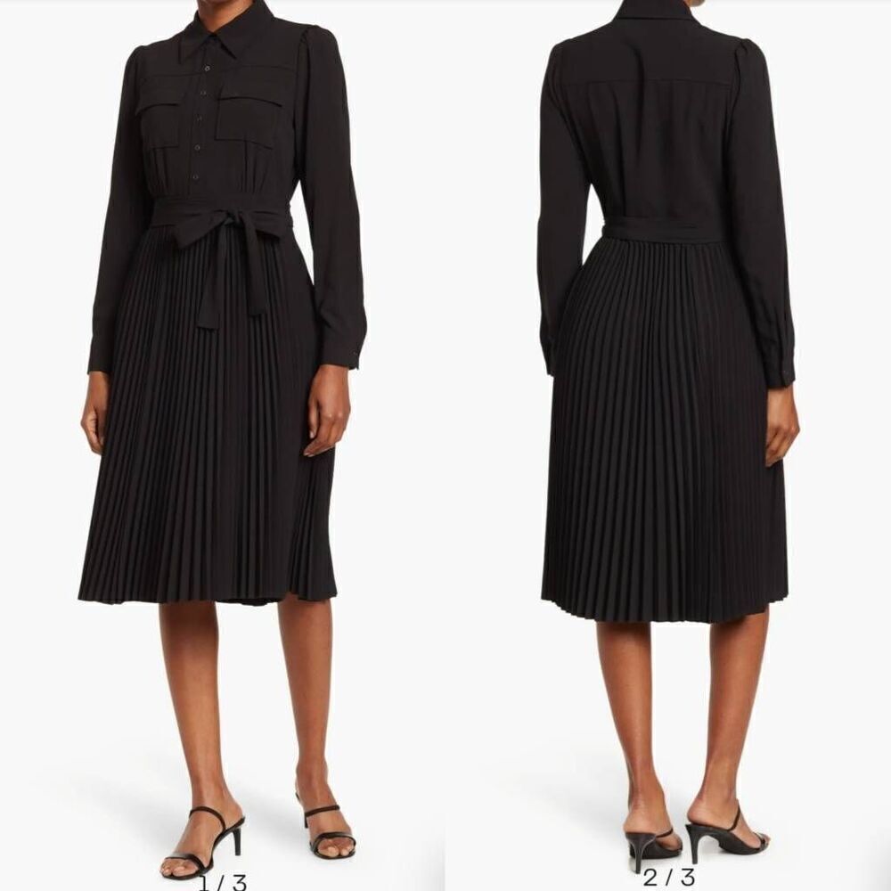 Elie Tahari Ere Dress In Black 4 NWT